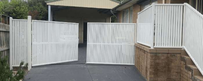2 - Swing Driveway Gate Installation