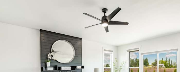 Ceiling Fan with LED Lighting