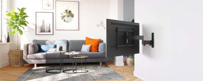 3 - Full Motion Wall Mounted TV