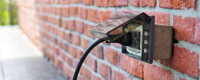 3 - Outdoor Weatherproof Plug Sockets