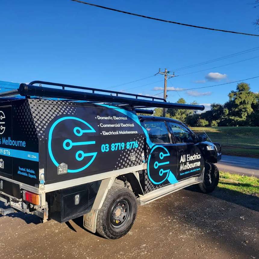 All Electrics Melbourne Branded Van