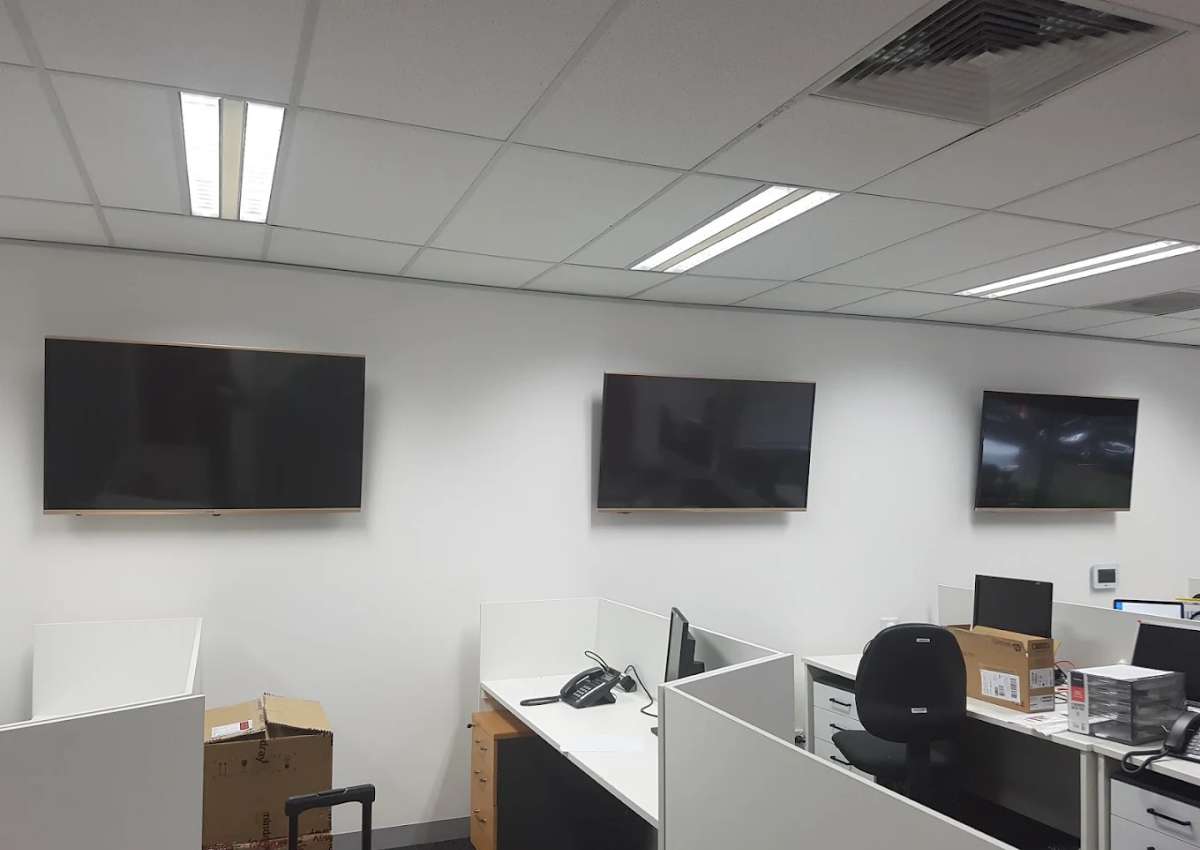 Recent Project - Commercial TV Mounting & Installation (Melbourne South East)