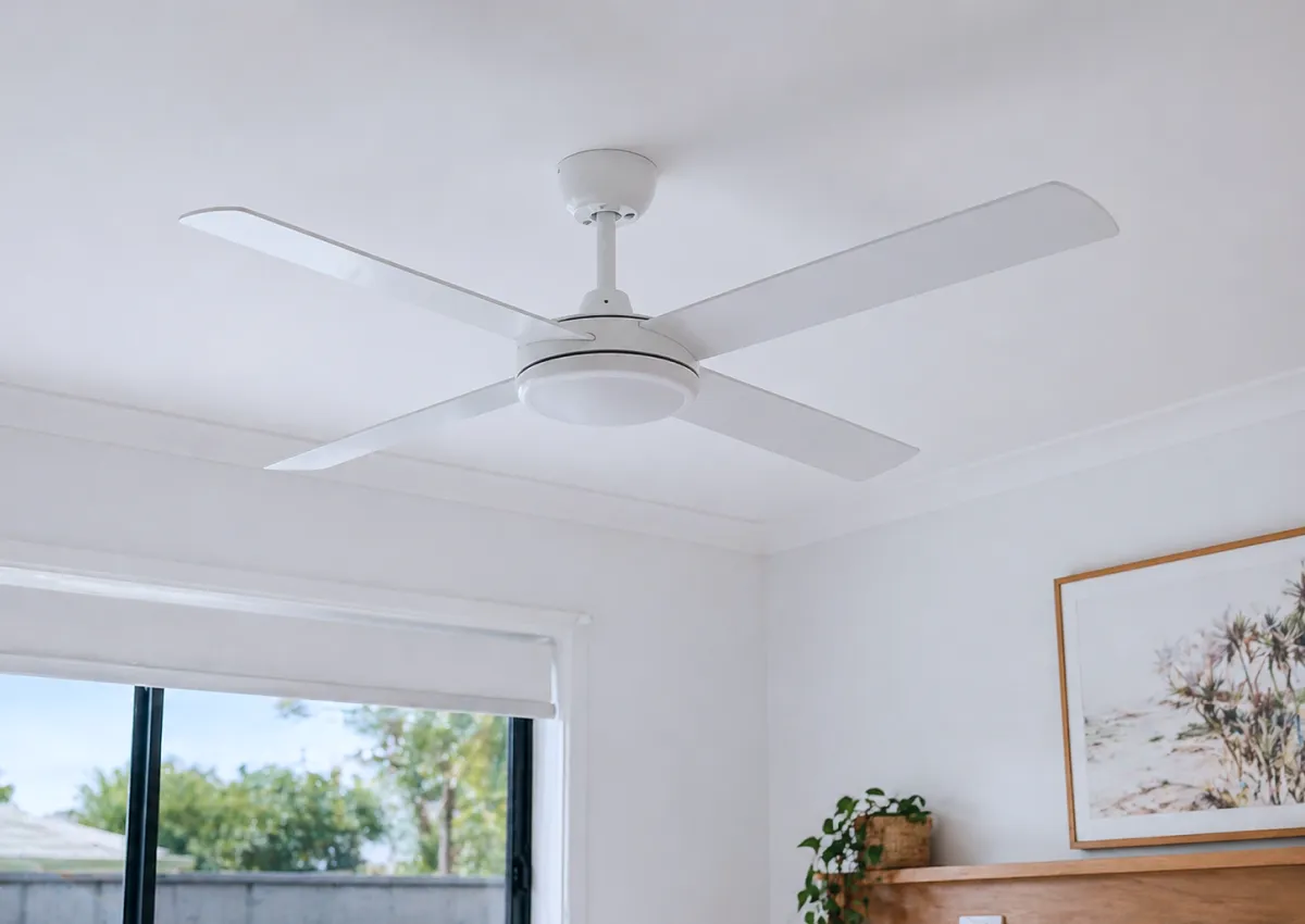 Project - Lounge Ceiling Fan Installation In Kilsyth South By All Electrics Melbourne