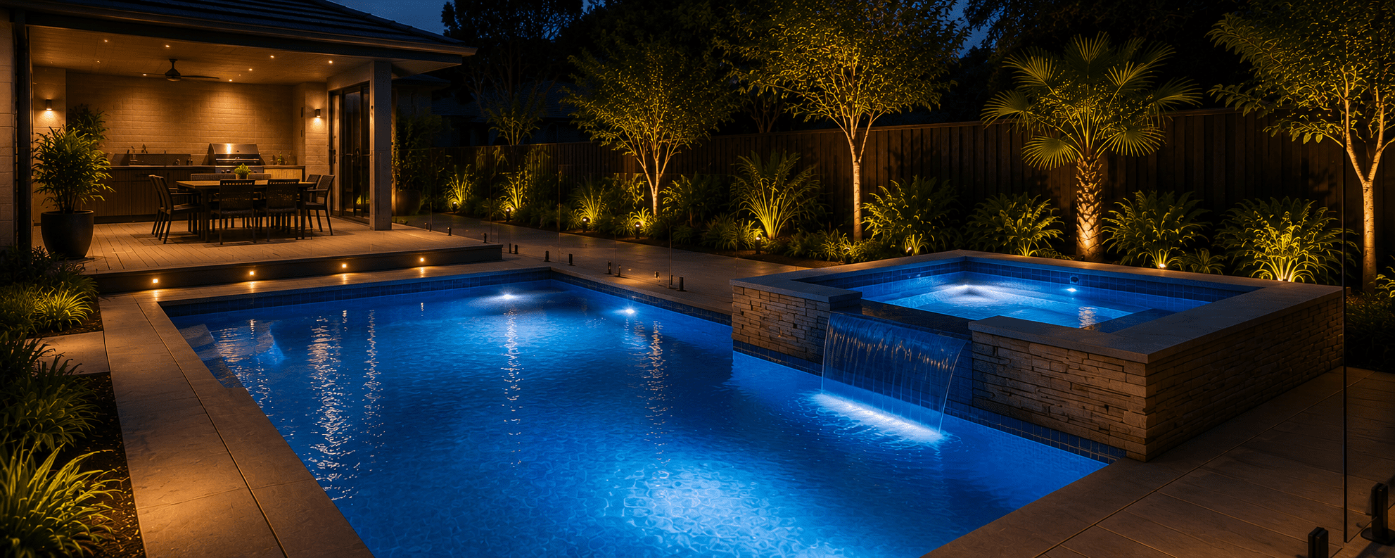 All Electrics Outdoor Pool and Spa Lighting