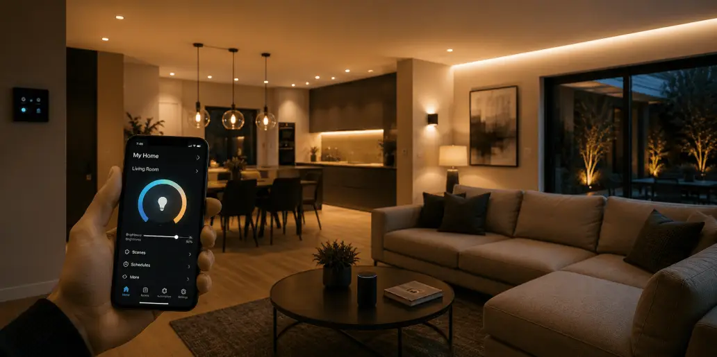 Indoor & Outdoor Smart Lighting Services By All Electrics Melbourne
