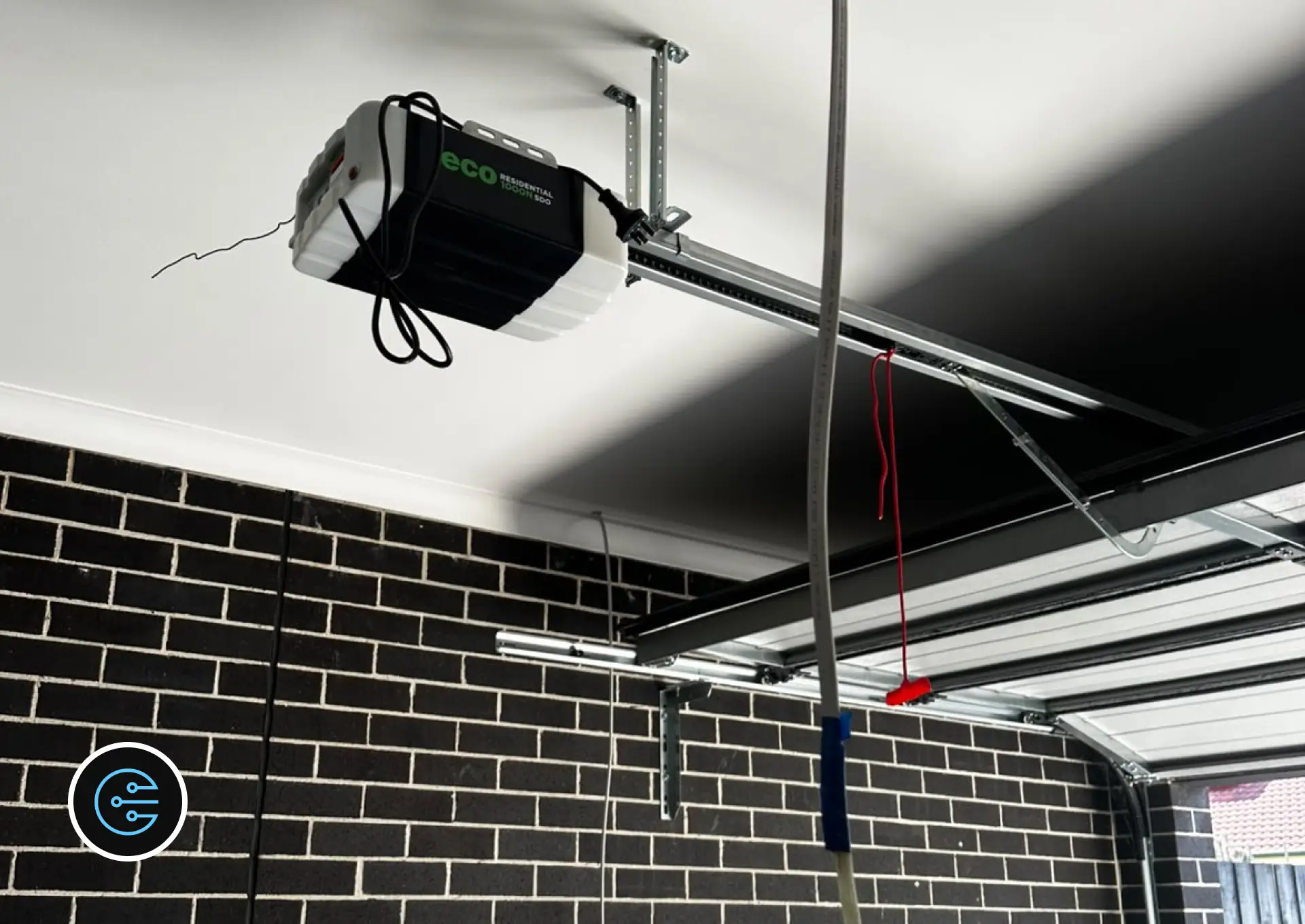 10 amp power point installed in a motorised garage in Oakleigh